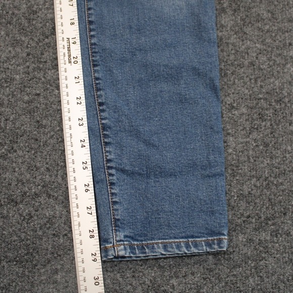 Orvis Mid-Rise Skinny Jeans Womens Size 10 Blue Denim Casual - Picture 6 of 12